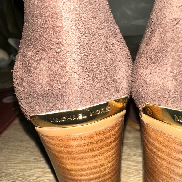 Michael Kors Brown Ankle Boots - Picture 4 of 5